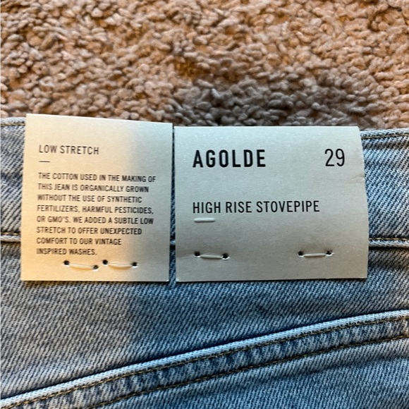 Agolde High Rise Stovepipe - Picture 6 of 8